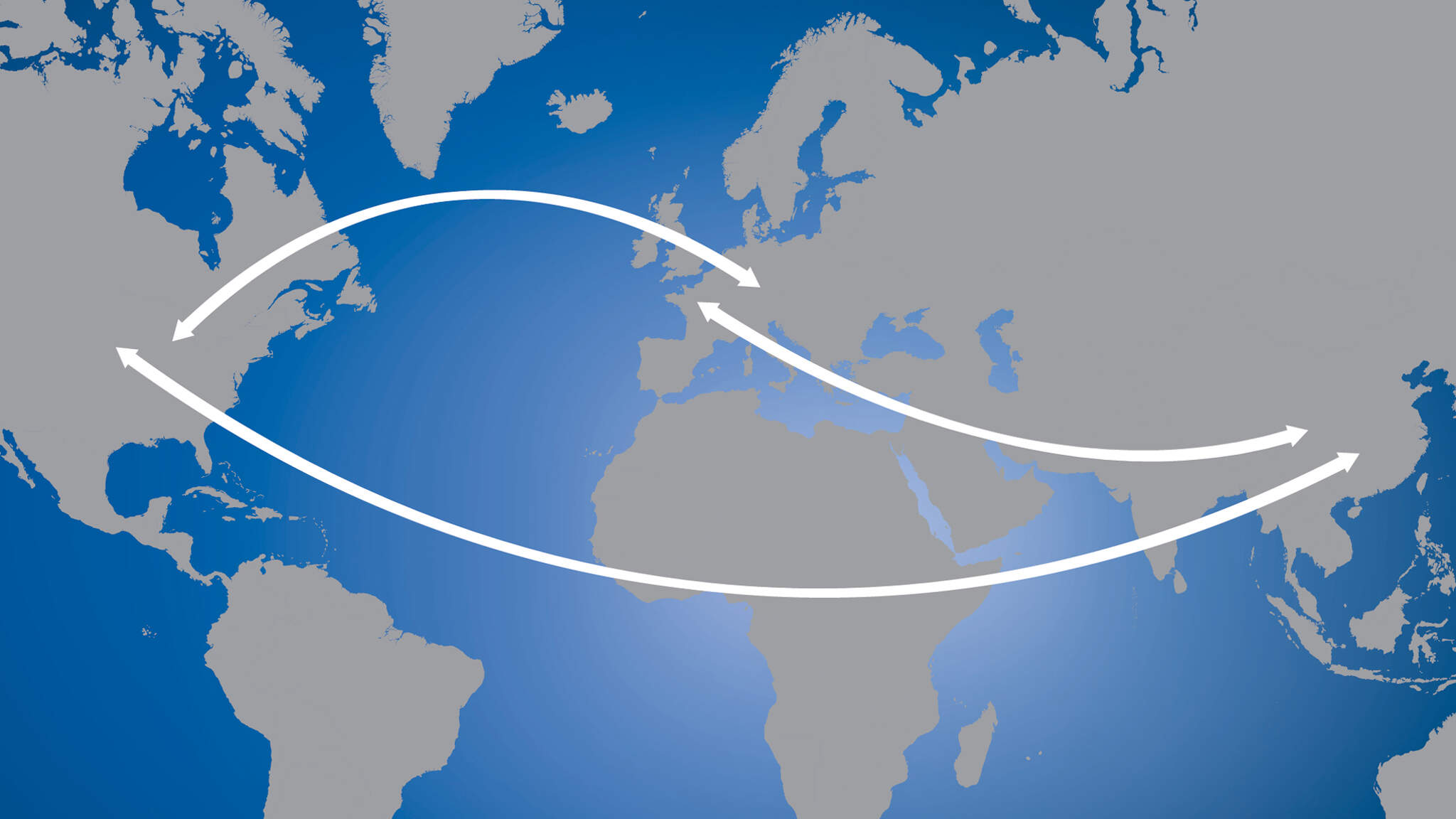 Regular departure times around the globe Regular departure times around the globe
